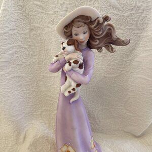 Giuseppe Armani My Puppy Sculpture Item #2223C 11.75 " high